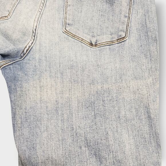 Judy Blue Parkersburg Mid Rise Dad Straight Jean Sz 15/32 Light Wash Distressed - Picture 16 of 16